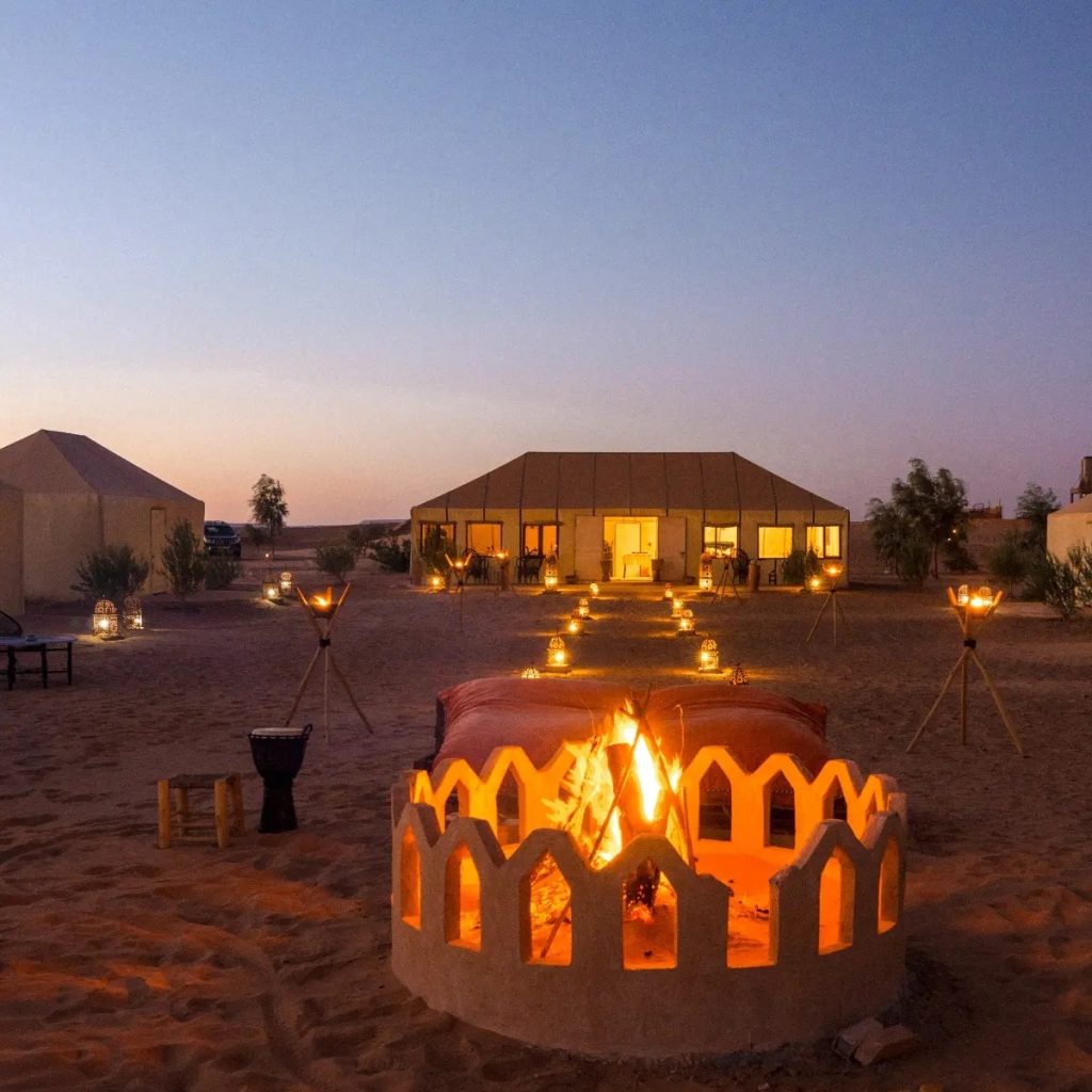 6 days tour from Fes to Marrakech, Camp in merzouga, Merzouga desert Camp, Camp in merzouga, Sahara luxury camp