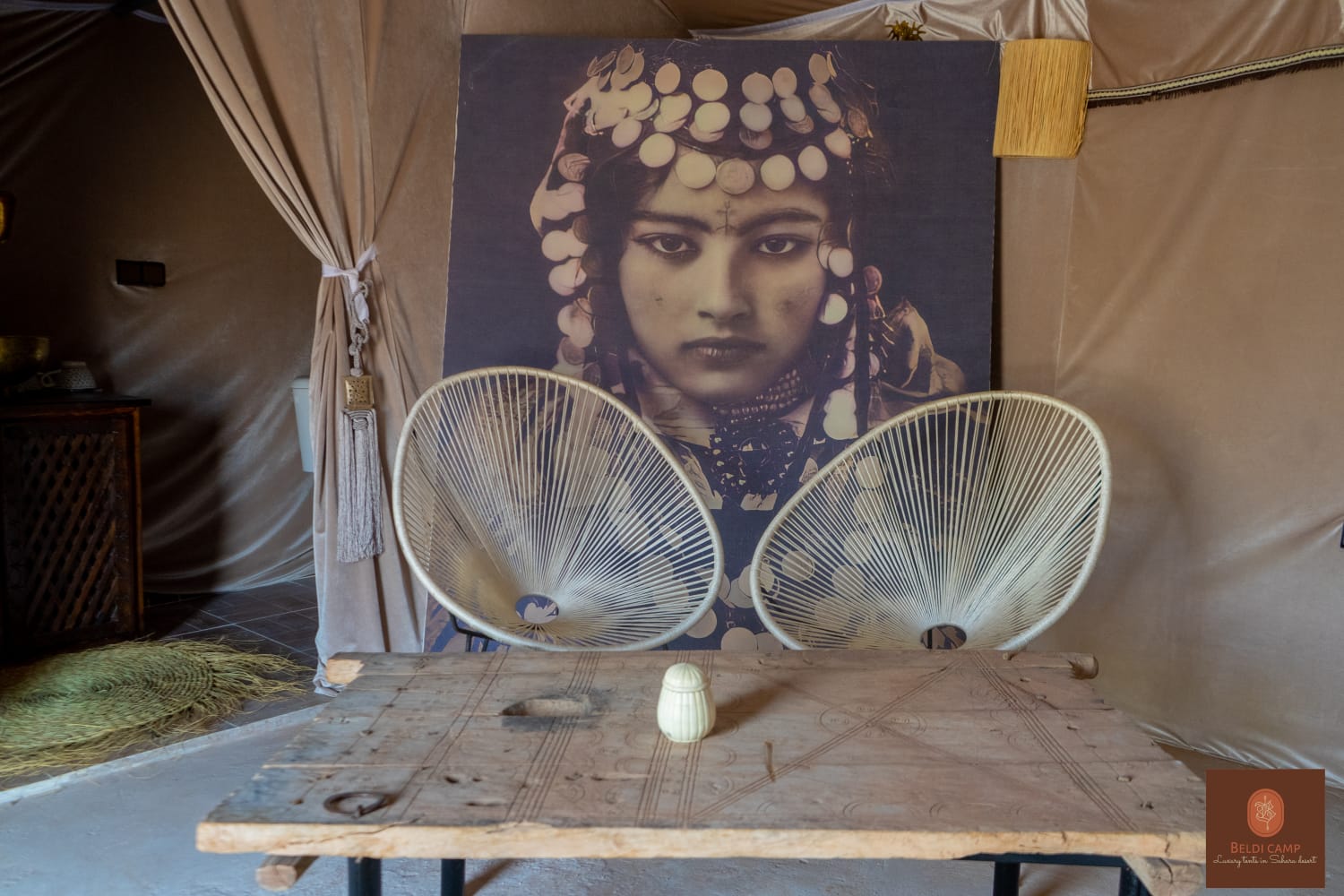 Luxury desert camp Morocco